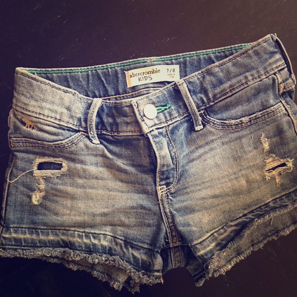 Abercrombie Kids Denim Shorts size7/8